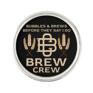 Groom Squad Bachelor Party Stag Night Weekend Lapel Pin
