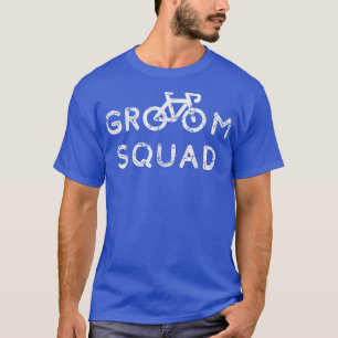 Groom Squad funny Biker Bachelor Party Groom weddi T-Shirt
