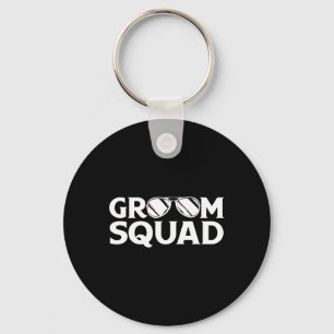 Groom Squad Groomsman Bachelor Party Wedding Match Keychain