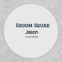 Groom Squad groomsman bachelorette party add name