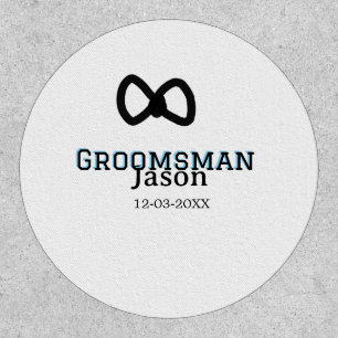 Groom Squad groomsman bachelorette party add name Patch