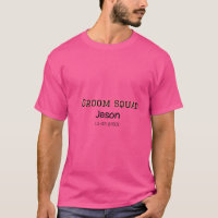 Groom Squad groomsman bachelorette party add name