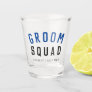Groom Squad | Modern Bachelor Groomsman Stylish Shot Glass