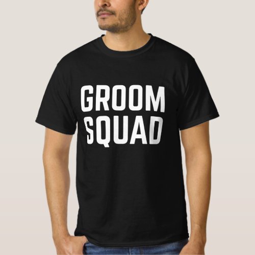 Groom Squad T_Shirt