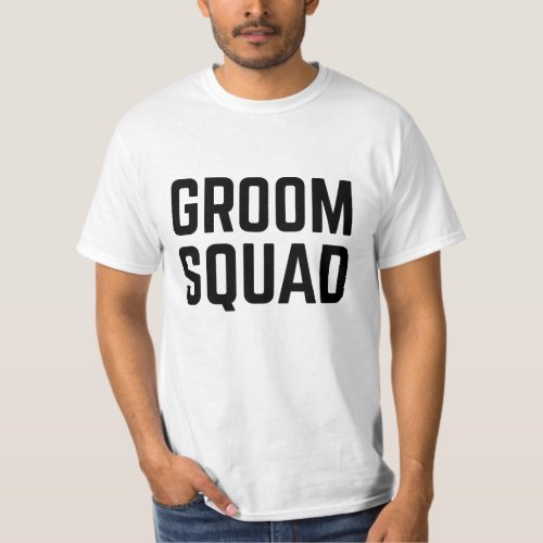 Groom Squad T_Shirt