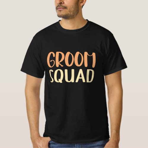 Groom Squad T_Shirt