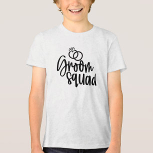 Groom squad Tri-Blend shirt