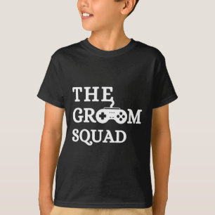 Groom Squad Wedding Bachelor Party Groomsmen Game T-Shirt