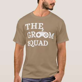 Groom Squad Wedding Bachelor Party Groomsmen Game T-Shirt