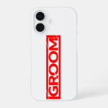 Groom Stamp iPhone 16 Case
