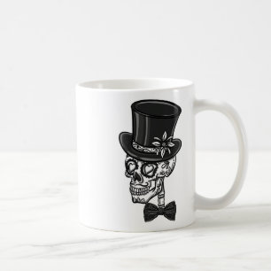 Groom Sugar Skull Bachelor Party Coffee Mug