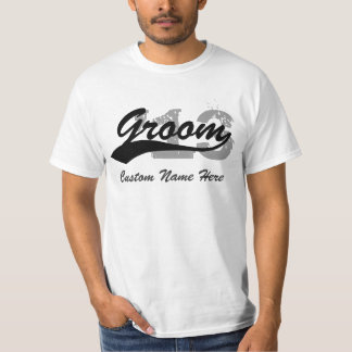 Groom T-Shirt, Name+Year T-Shirt