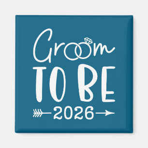 Groom to be 2026 future husband bachelor wedding magnet