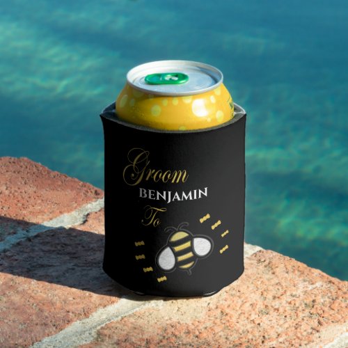 Groom To Be Bachelor Party Personalize Can Cooler