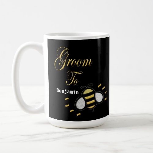Groom To Be Bachelor Party Personalize Coffee Mug