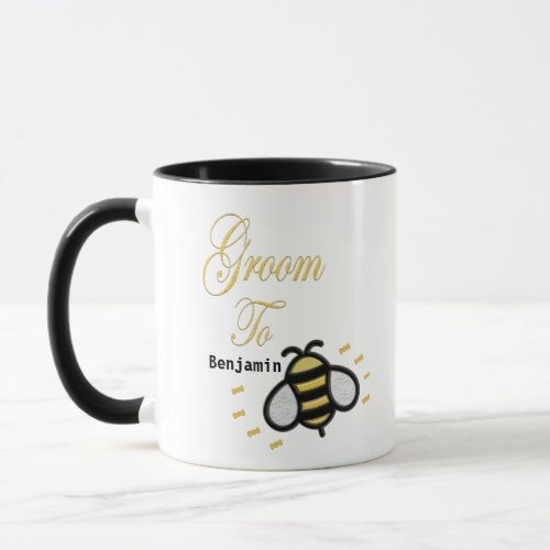 Groom To Be Bachelor Party Personalize Mug
