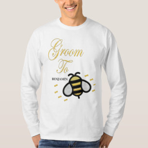 Groom To Be Bachelor Party Personalize T-Shirt