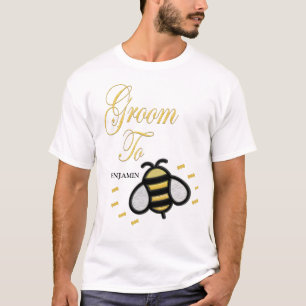 Groom To Be Bachelor Party Personalize T-Shirt