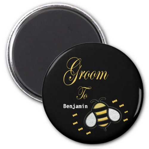 Groom To Be Bachelor Party Wedding Personalize Magnet