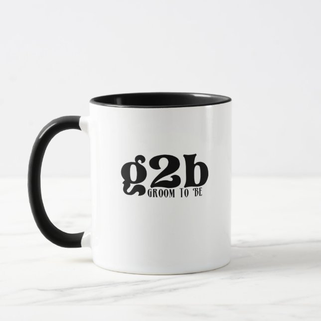 Groom to Be Mug (Left)
