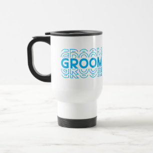 Groom travel mug