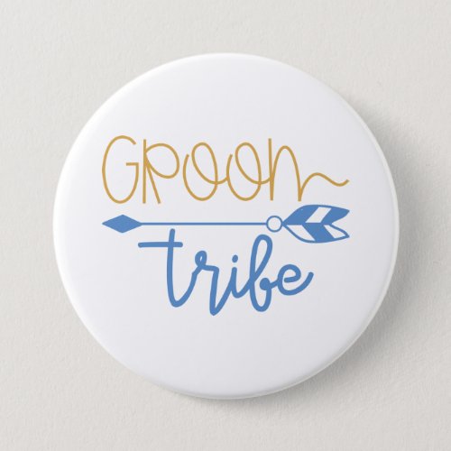 Groom Tribe Button