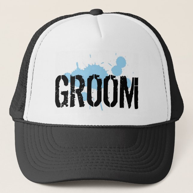 GROOM TRUCKER HAT (Front)