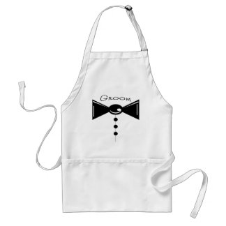 Groom Tux T-Shirts & Gifts Adult Apron