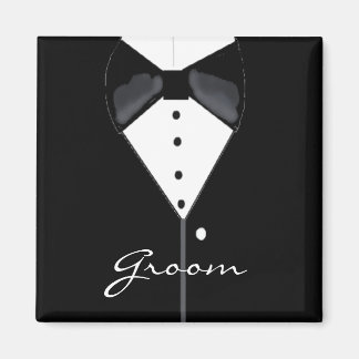 Groom Tuxedo Magnet