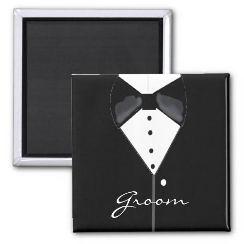 Groom Tuxedo Magnet