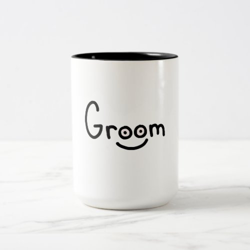 Groom Two_Tone Coffee Mug