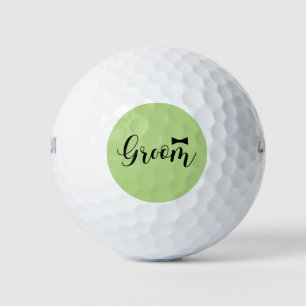 Groom-Wedding,-Bachelor-party-tie Golf Balls