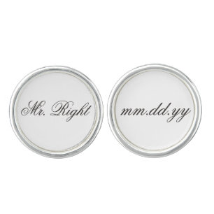 Groom Wedding Cufflinks Groom Wedding Day Gift
