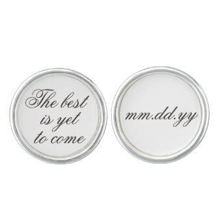 Groom Wedding Day Gift Her Husband to be Present Cufflinks