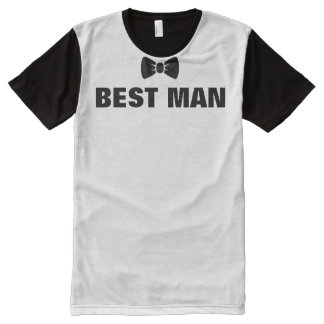 Groom with Bow Tie Tee