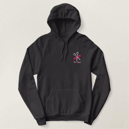 Groomed to Perfection Embroidered Hoodie
