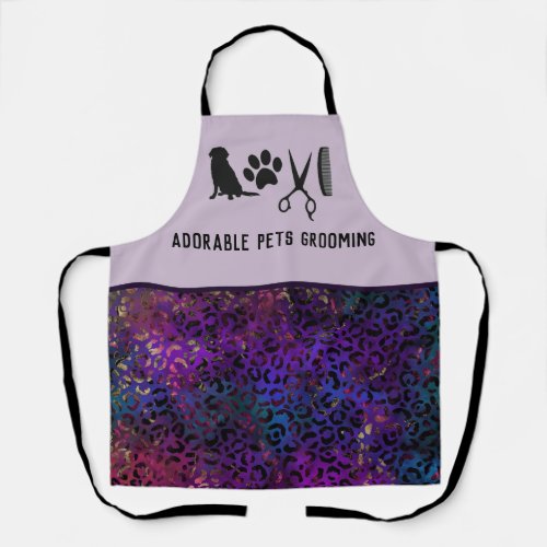 Grooming apron