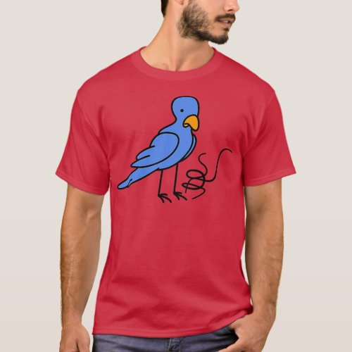 Grooming Bird T_Shirt