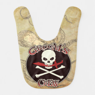Groom's Crew Baby Bib