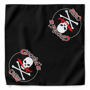 Groom's Crew Doggie Bandana