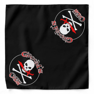 Groom's Crew Doggie Bandana