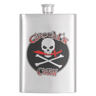 Groom's Crew Flask