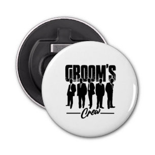 Groom's Crew - Groomsmen Bachelor Party Bottle Opener