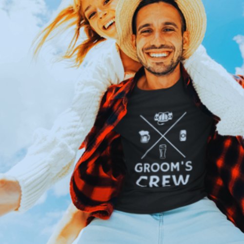 Grooms Crew Groomsmen Bachelor Party Gifts T_Shirt