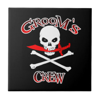 Groom's Crew Tile