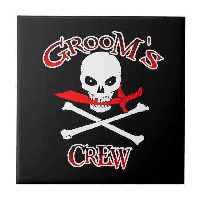 Groom's Crew Tile (Front)