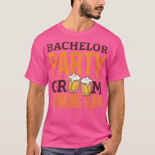 Groom's Drinking Team Stag Party  T-Shirt