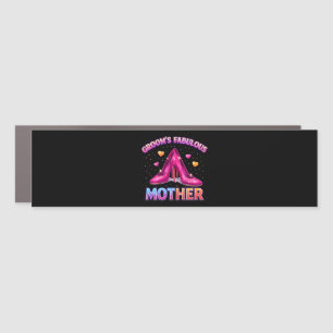 Groom's Fabulous Mother Mom Of The Groom Car Magnet