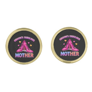 Groom's Fabulous Mother Mom Of The Groom Cufflinks