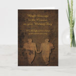 Grooms Lit By Love Gay Wedding Card at Zazzle